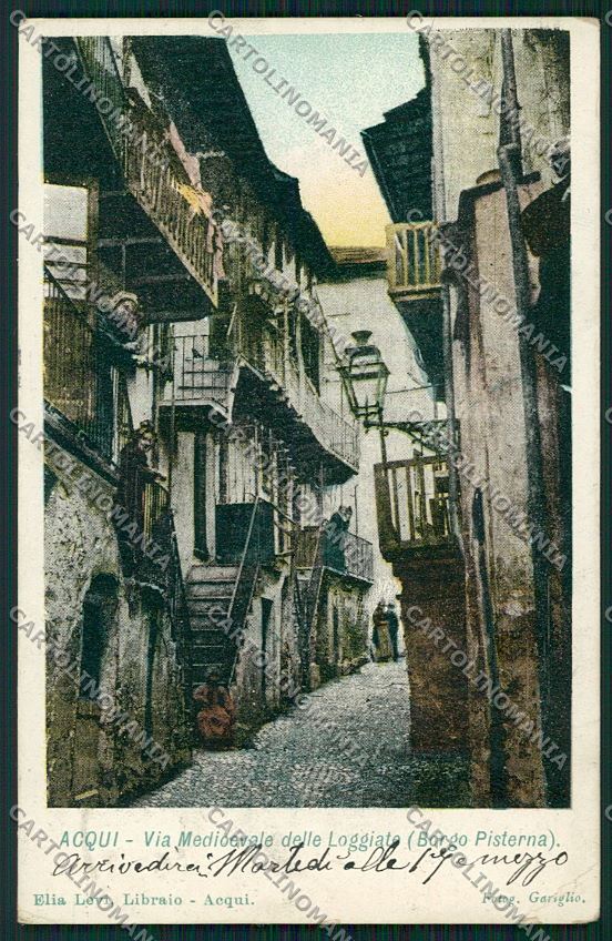 Alessandria Acqui cartolina QK0598 – fronte