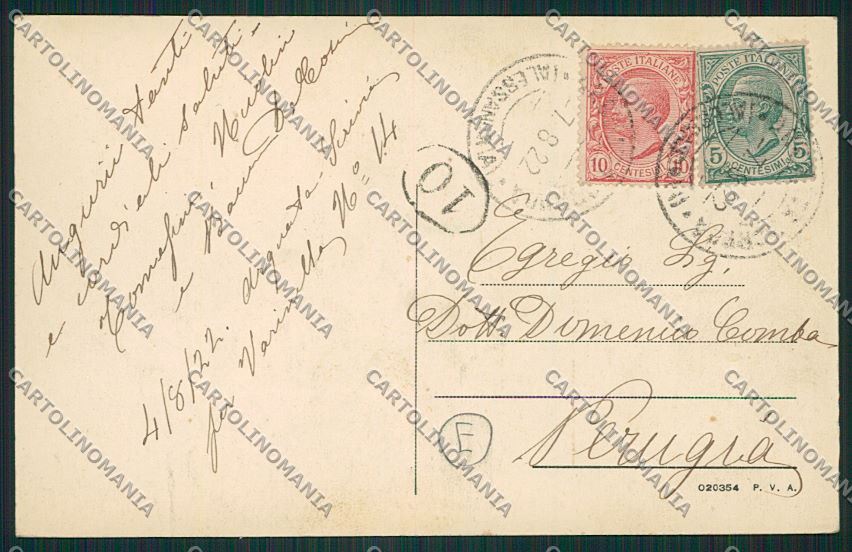 Alessandria Arquata Scrivia cartolina QK0603 – retro