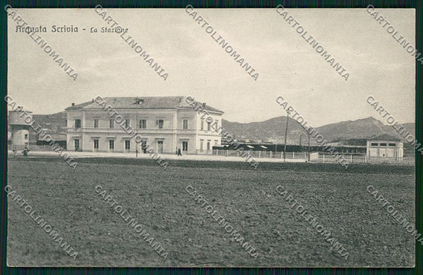 Alessandria Arquata Scrivia Stazione cartolina QK0607 – fronte