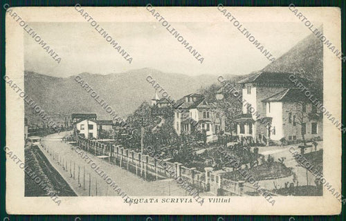 Alessandria Arquata Scrivia SCOLLATA cartolina QK0609 – fronte