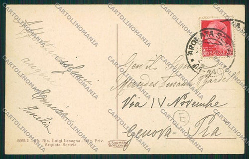 Alessandria Arquata Scrivia cartolina QK0611 – retro