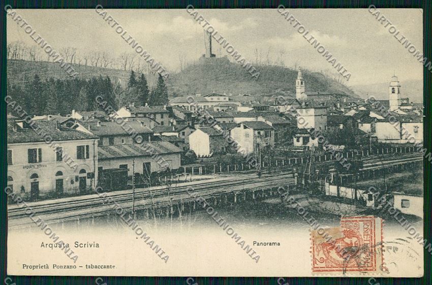 Alessandria Arquata Scrivia cartolina QK0619 – fronte