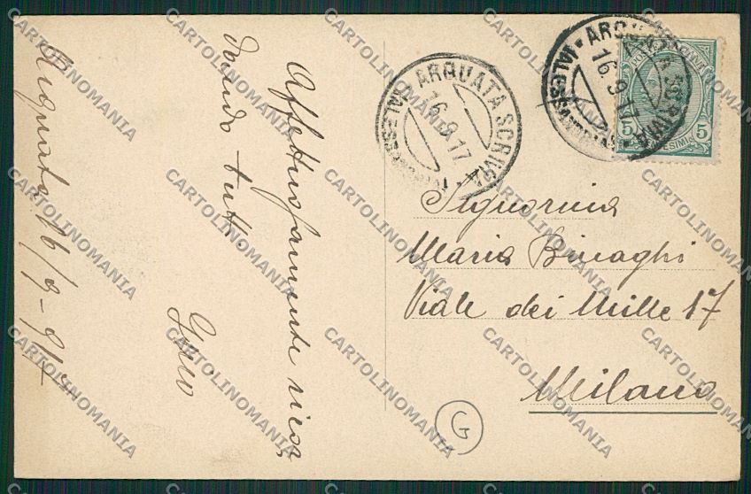Alessandria Arquata Scrivia Rigoroso cartolina QK0622 – retro
