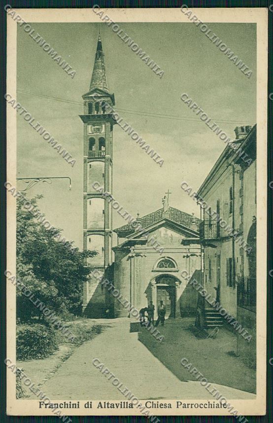 Alessandria Altavilla cartolina QK0628 – fronte
