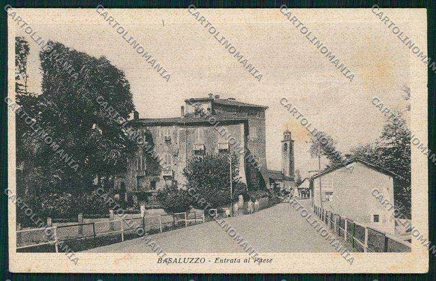 Alessandria Basaluzzo cartolina QK0631 – fronte