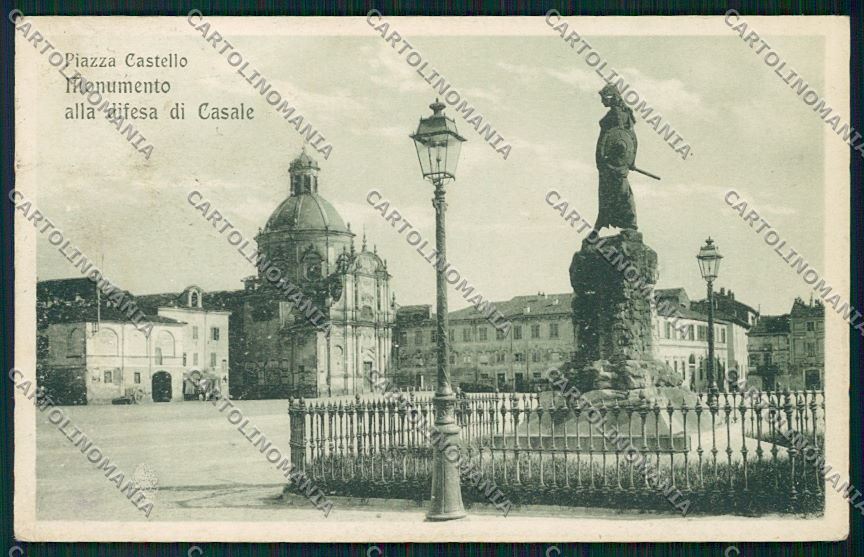 Alessandria Casale Monferrato cartolina QK0651 – fronte