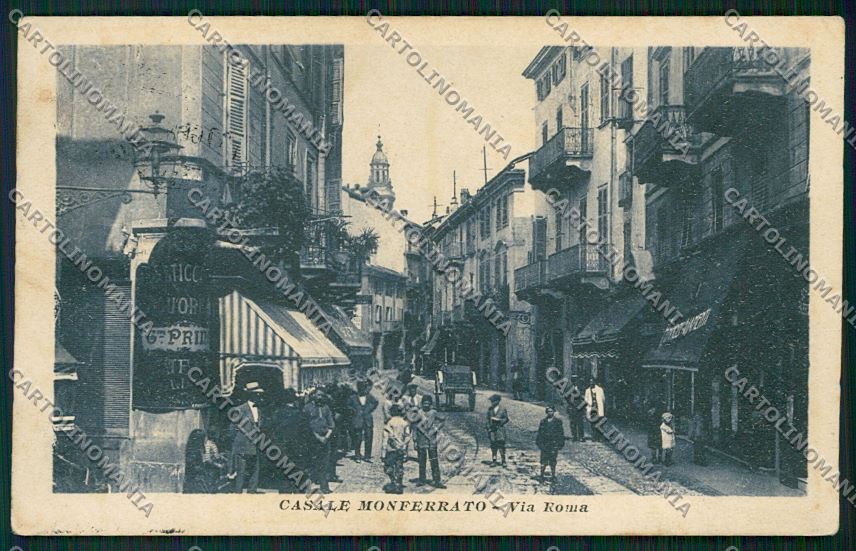Alessandria Casale Monferrato cartolina QK0667 – fronte