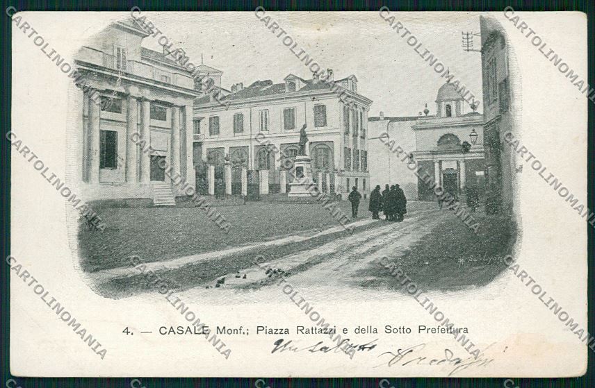 Alessandria Casale Monferrato cartolina QK0669 – fronte