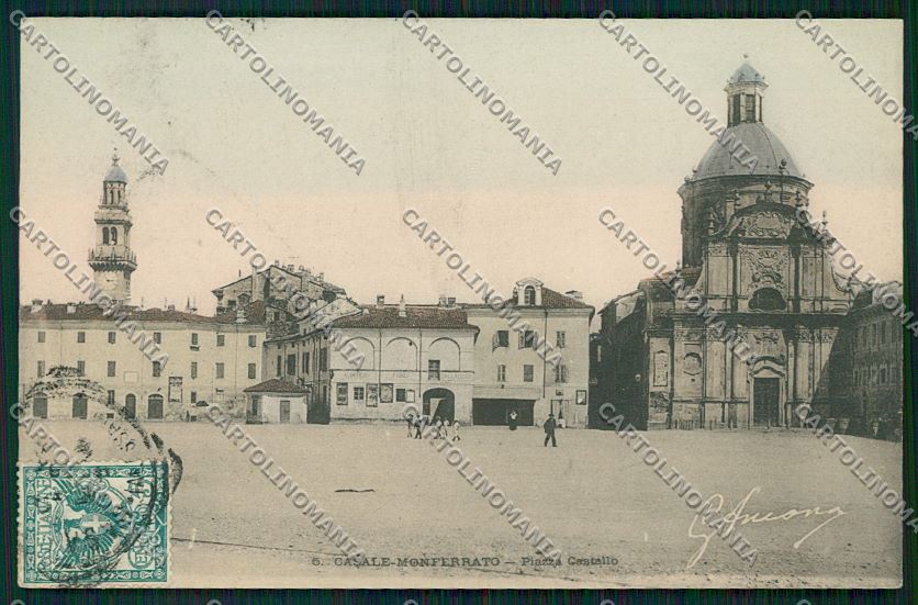 Alessandria Casale Monferrato cartolina QK0671 – fronte