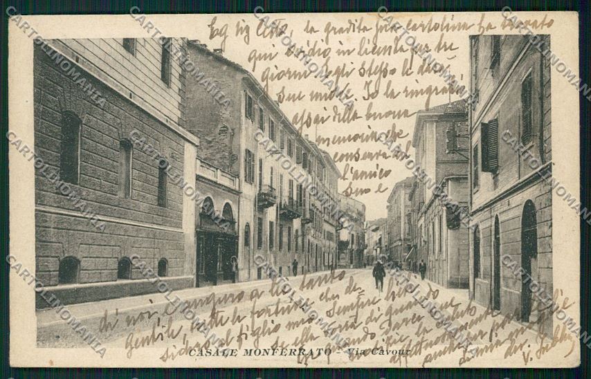 Alessandria Casale Monferrato cartolina QK0672 – fronte