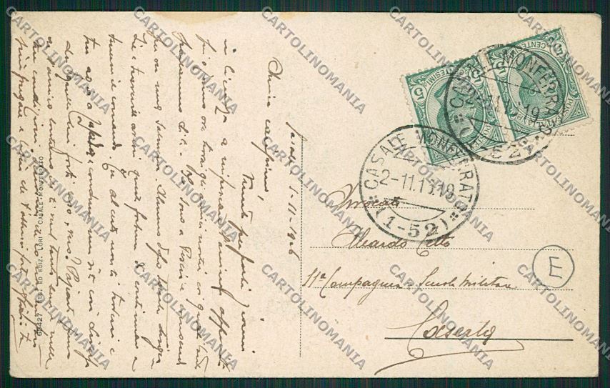Alessandria Casale Monferrato cartolina QK0672 – retro