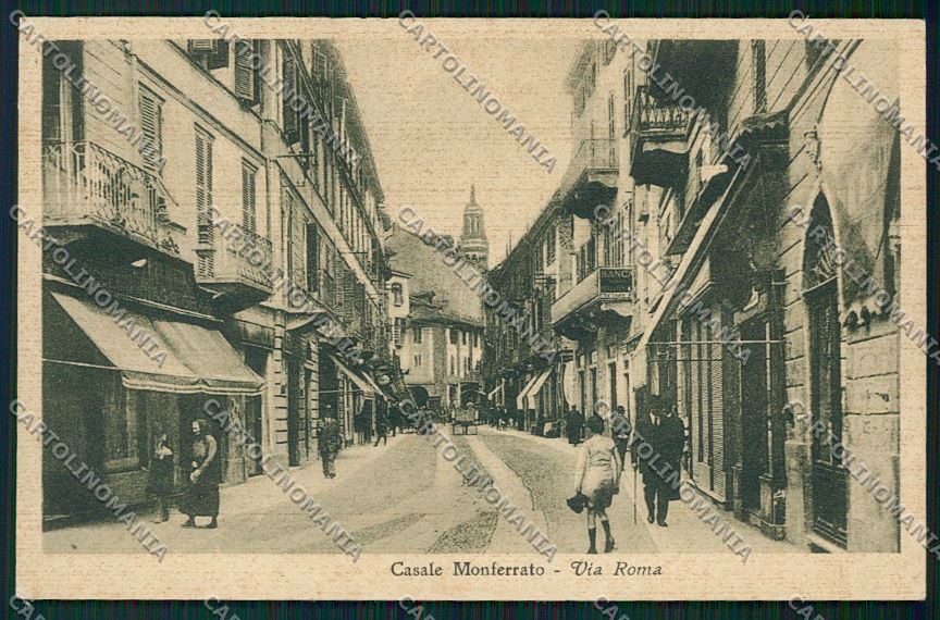 Alessandria Casale Monferrato cartolina QK0673 – fronte