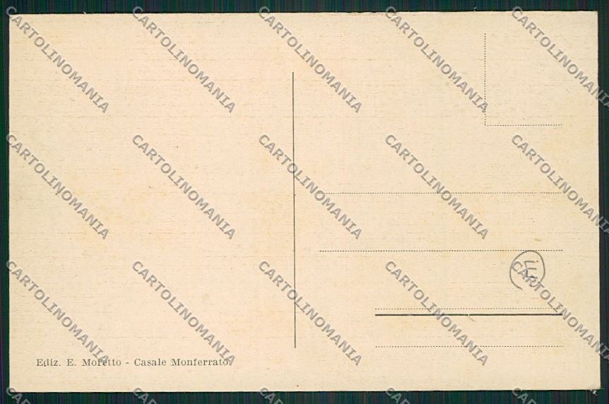 Alessandria Casale Monferrato cartolina QK0673 – retro