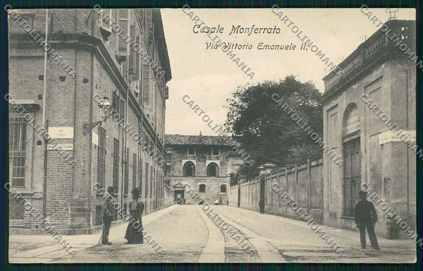 Alessandria Casale Monferrato cartolina QK0675 – fronte