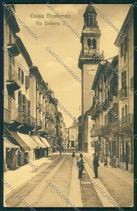 Alessandria Casale Monferrato cartolina QK0677 – fronte