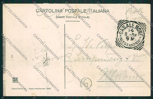 Alessandria Casale Monferrato cartolina QK0685 – retro