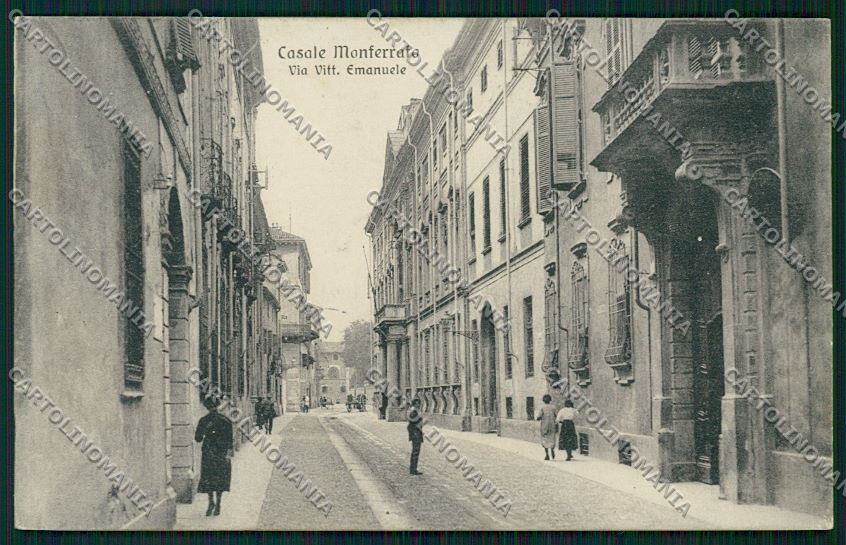 Alessandria Casale Monferrato cartolina QK0689 – fronte
