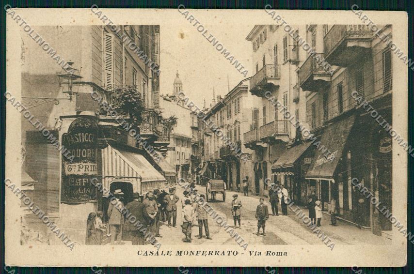 Alessandria Casale Monferrato cartolina QK0692 – fronte