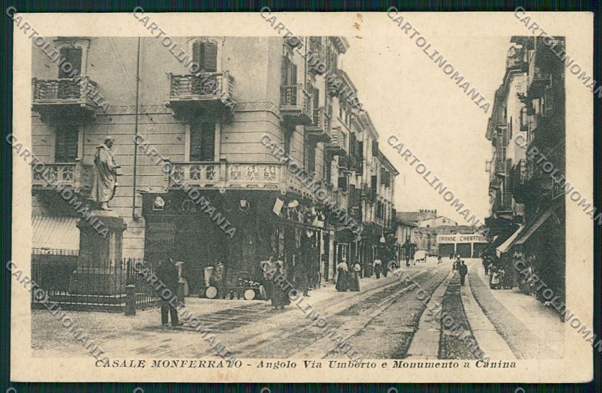 Alessandria Casale Monferrato cartolina QK0697 – fronte