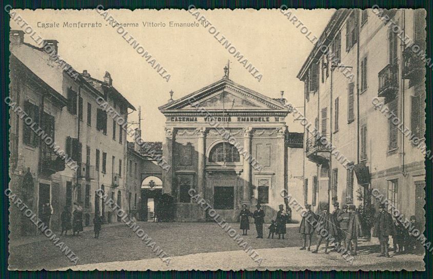 Alessandria Casale Monferrato cartolina QK0704 – fronte