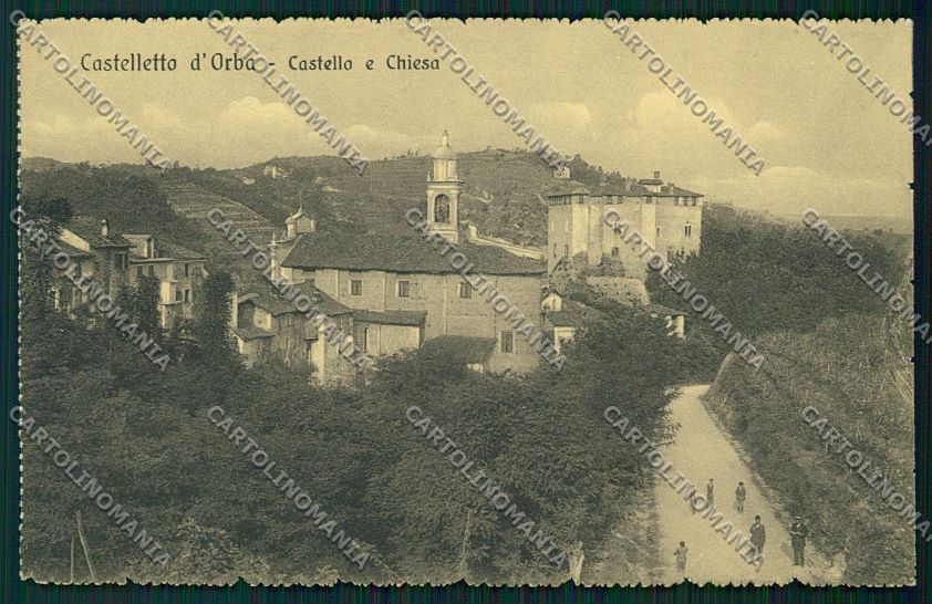 Alessandria Castelletto D'Orba cartolina QK0716 – fronte