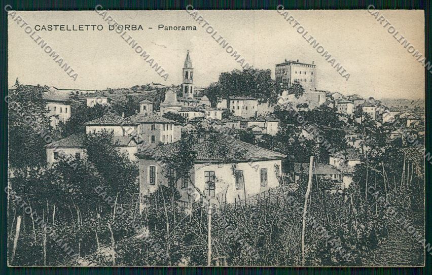 Alessandria Castelletto D'Orba cartolina QK0717 – fronte
