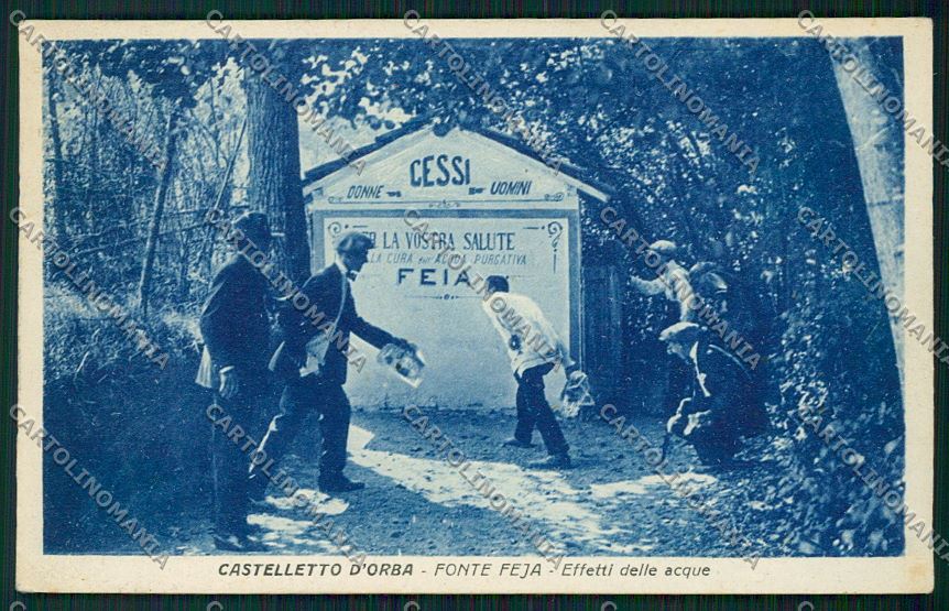 Alessandria Castelletto D'Orba cartolina QK0718 – fronte