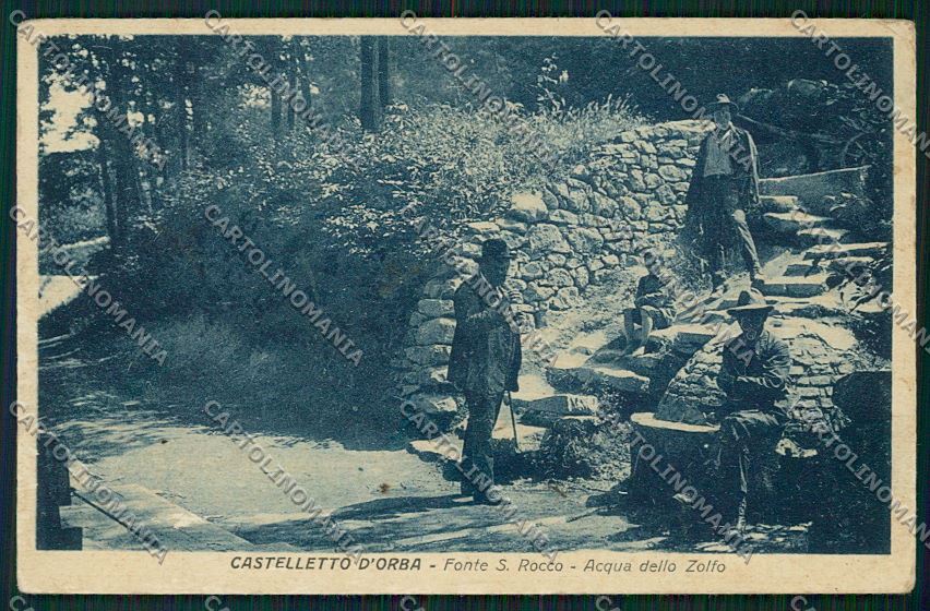 Alessandria Castelletto D'Orba cartolina QK0720 – fronte