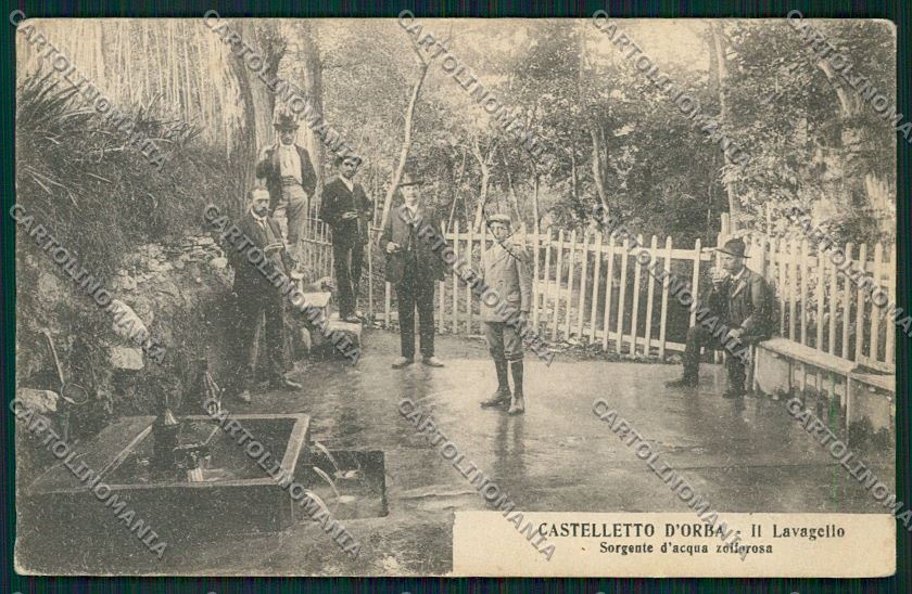 Alessandria Castelletto D'Orba cartolina QK0723 – fronte