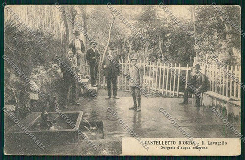Alessandria Castelletto D'Orba cartolina QK0723 – fronte