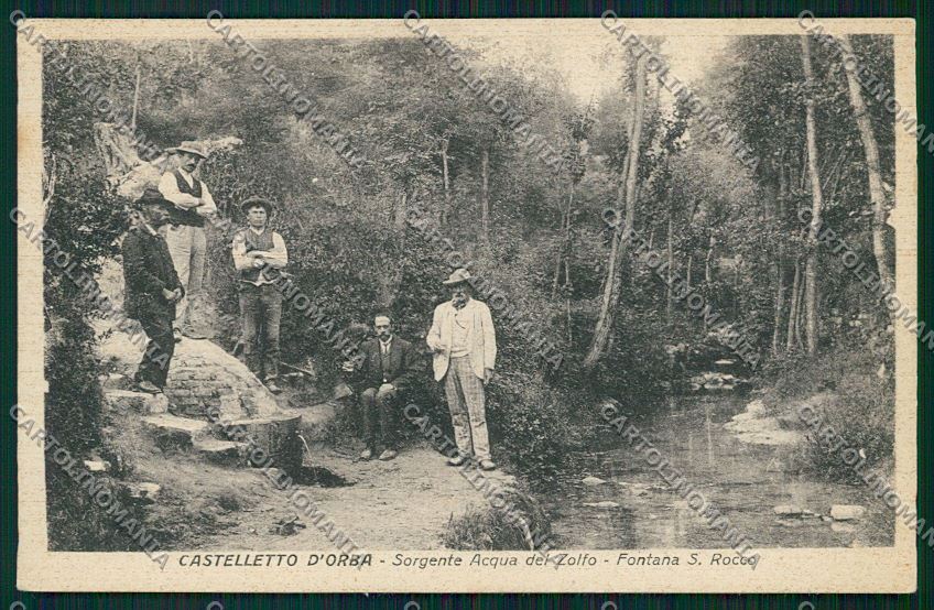 Alessandria Castelletto D'Orba cartolina QK0725 – fronte