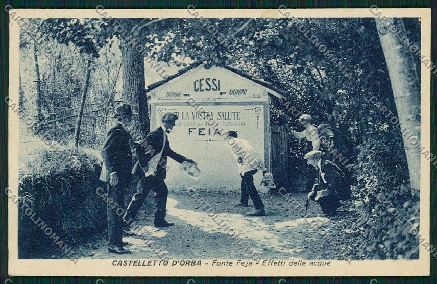 Alessandria Castelletto D'Orba cartolina QK0727 – fronte