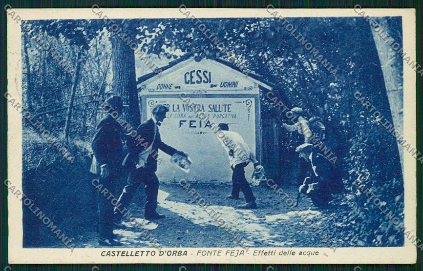 Alessandria Castelletto D'Orba cartolina QK0728 – fronte
