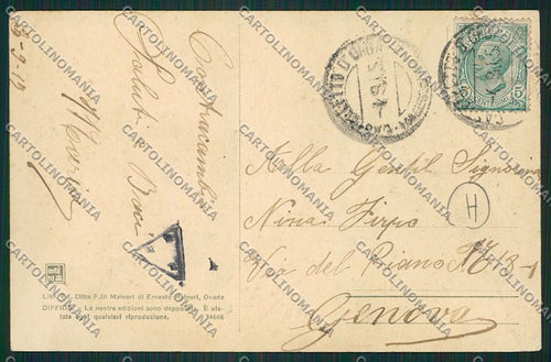 Alessandria Castelletto D'Orba cartolina QK0731 – retro