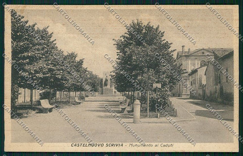 Alessandria Castelnuovo Scrivia cartolina QK0736 – fronte