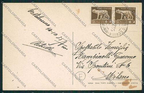Alessandria Castelnuovo Scrivia cartolina QK0736 – retro