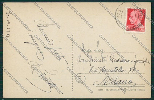 Alessandria Castelnuovo Scrivia cartolina QK0737 – retro