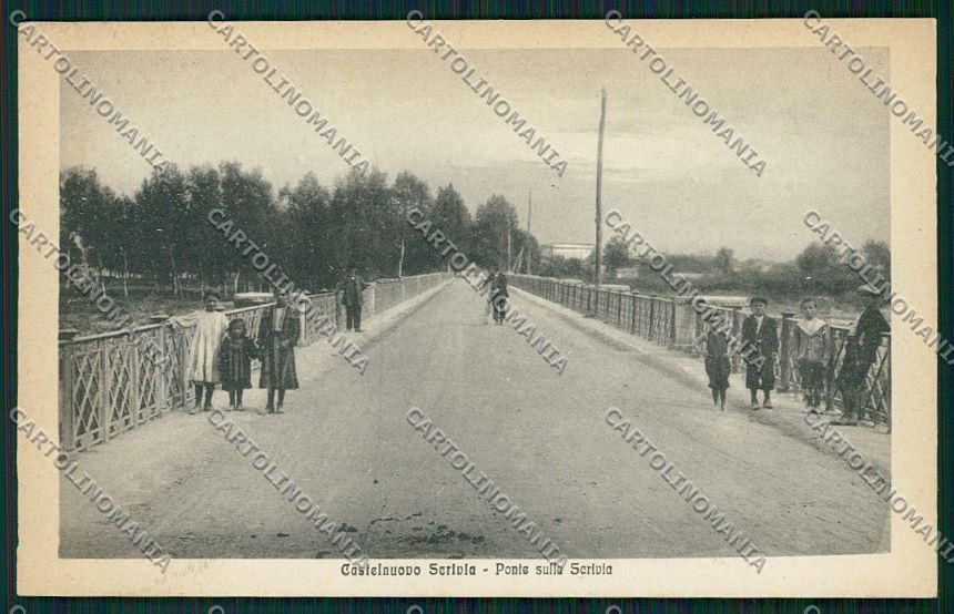 Alessandria Castelnuovo Scrivia cartolina QK0745 – fronte