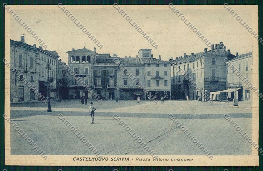 Alessandria Castelnuovo Scrivia cartolina QK0747 – fronte