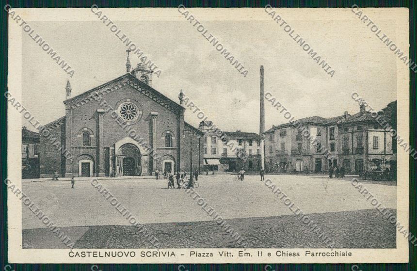 Alessandria Castelnuovo Scrivia cartolina QK0749 – fronte