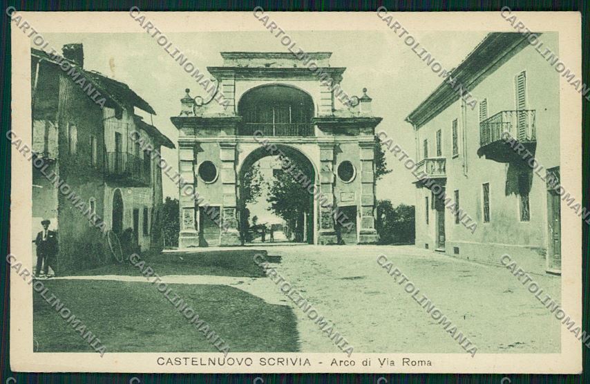Alessandria Castelnuovo Scrivia cartolina QK0753 – fronte