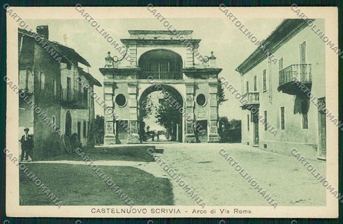 Alessandria Castelnuovo Scrivia cartolina QK0753 – fronte