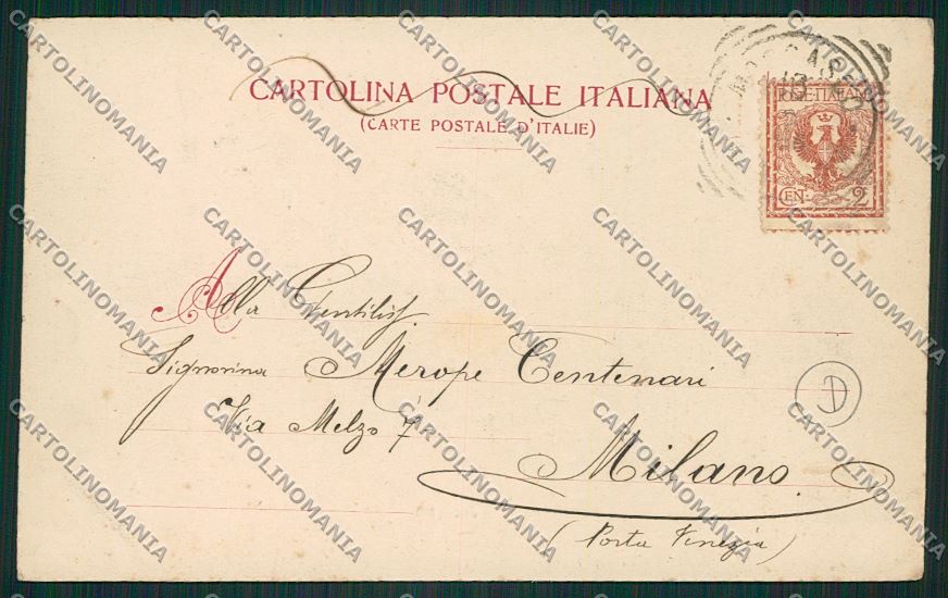 Alessandria Cremolino cartolina QK0763 – retro