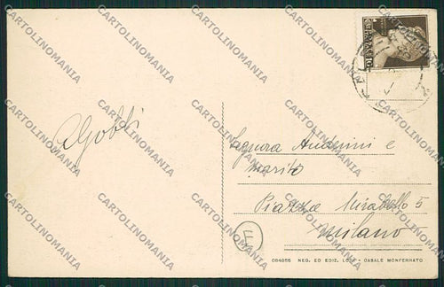 Alessandria Cereseto cartolina QK0768 – retro