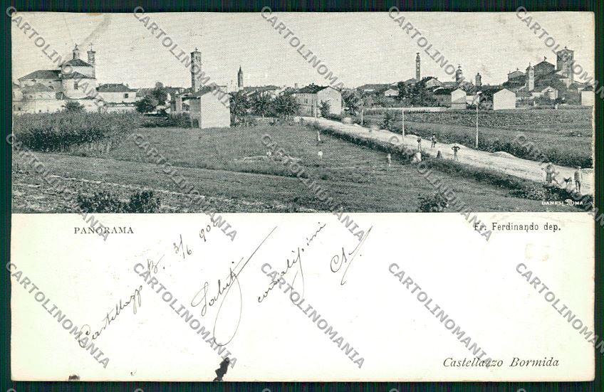 Alessandria Castellazzo Bormida cartolina QK0771 – fronte