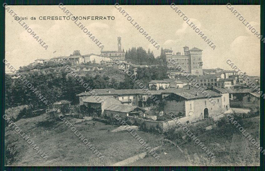 Alessandria Cereseto cartolina QK0772 – fronte