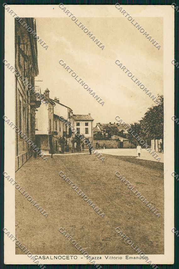 Alessandria Casalnoceto cartolina QK0774 – fronte