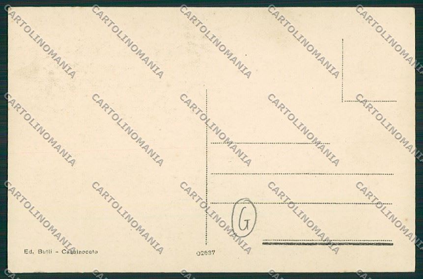 Alessandria Casalnoceto cartolina QK0774 – retro