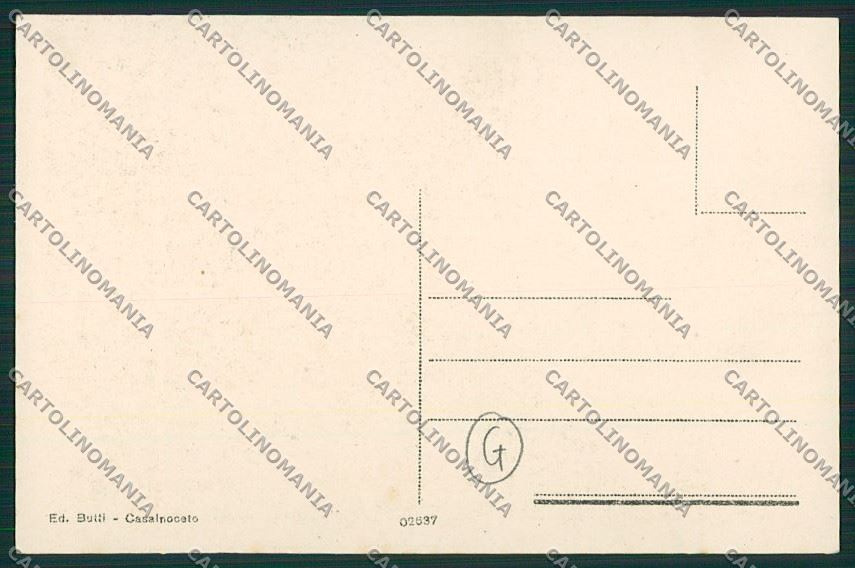 Alessandria Casalnoceto cartolina QK0775 – retro