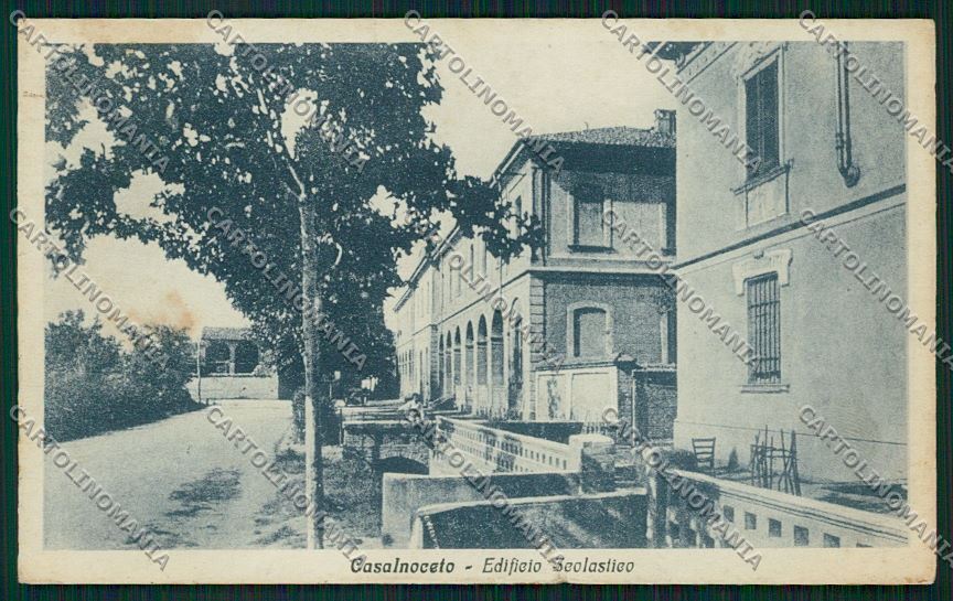 Alessandria Casalnoceto ABRASA cartolina QK0777 – fronte